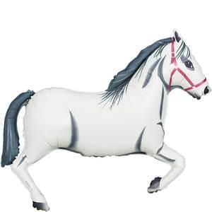 43&quot; White Horse