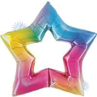 48&quot; Linking Star Opal Rainbow Shape