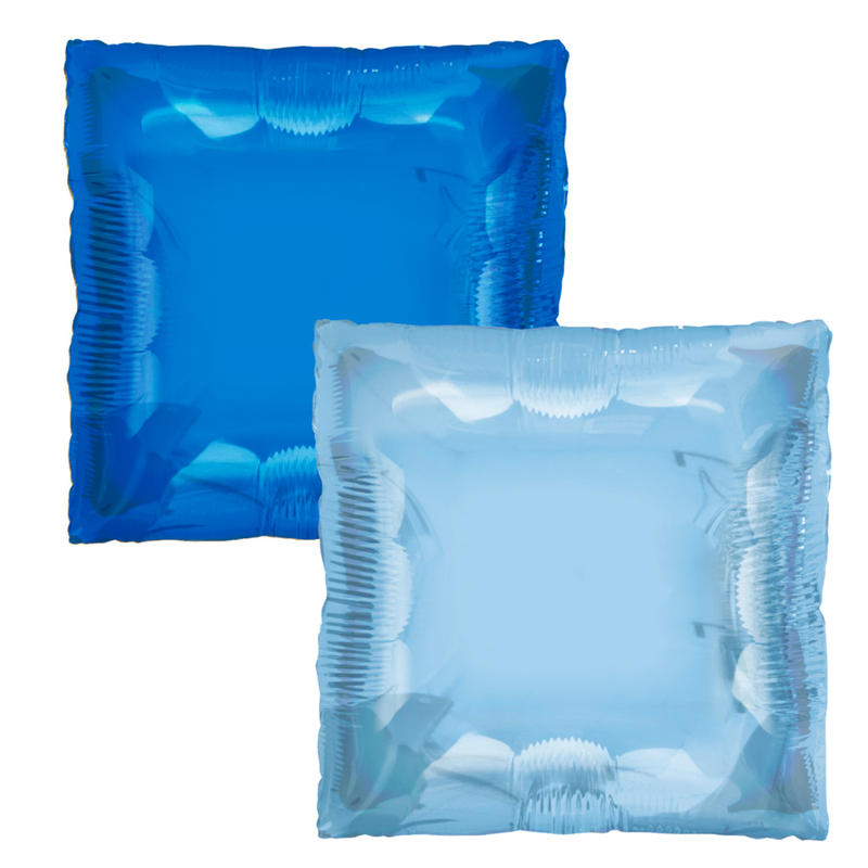 24&quot; Blue &amp; Light Blue Squared