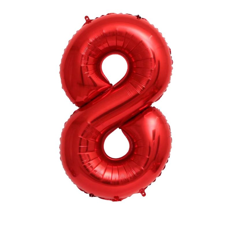 32&quot; Number 8 Red