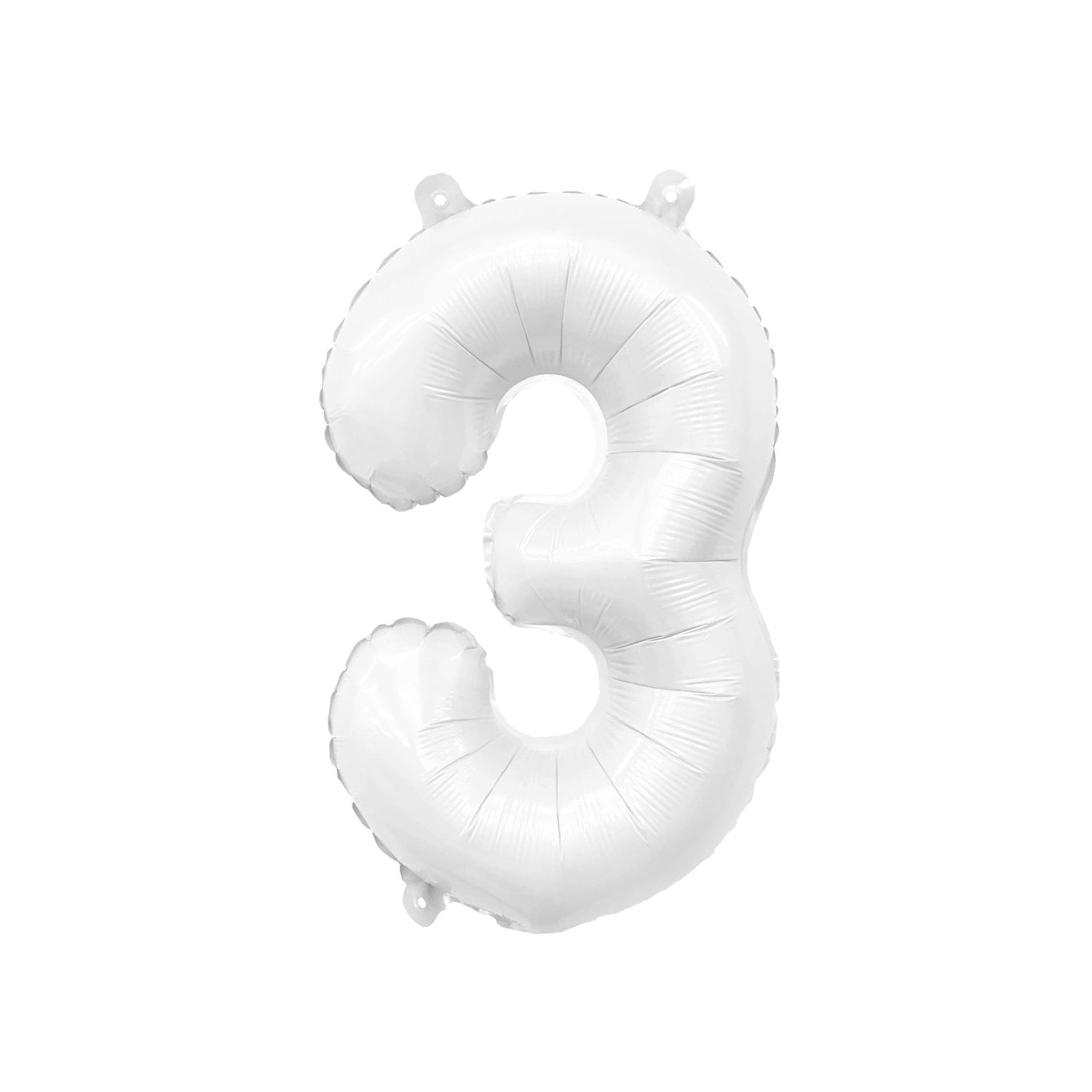 32&quot; Number 3 White