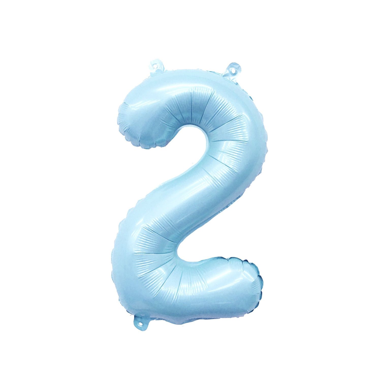 32&quot; Number 2 Pastel Blue