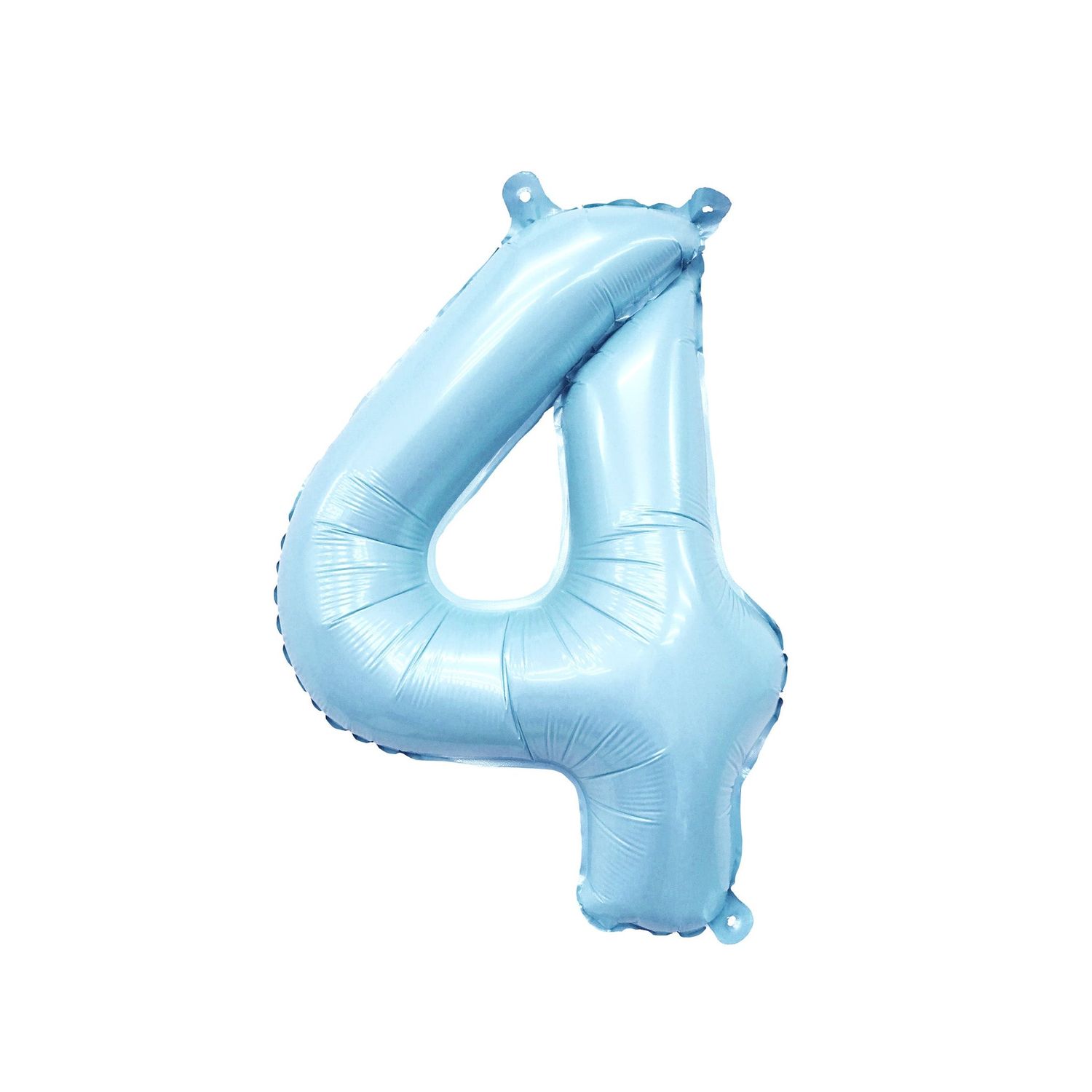 32&quot; Number 4 Pastel Blue
