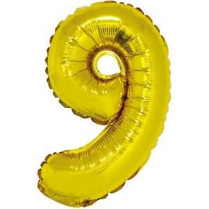 16&quot; Number 9 Gold