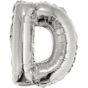 16&quot; Letter D Silver