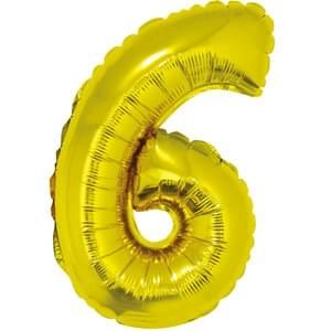 16&quot; Number 6 Gold
