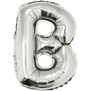 16&quot; Letter B Silver
