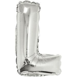 16&quot; Letter L Silver