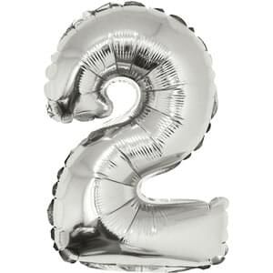 16&quot; Number 2 Silver