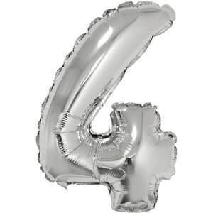 16&quot; Number 4 Silver
