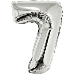 16&quot; Number 7 Silver