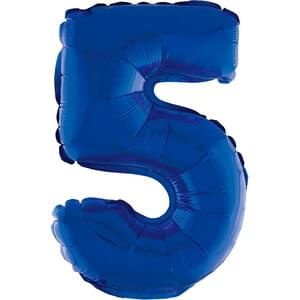 16&quot; Number 5 Blue
