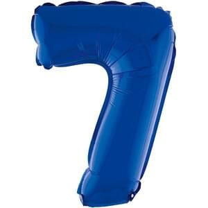 16&quot; Number 7 Blue