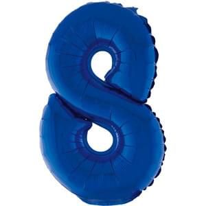 16&quot; Number 8 Blue