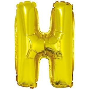16&quot; Letter H Gold