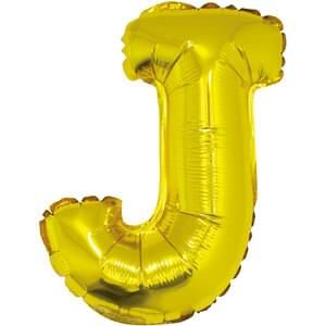 16&quot; Letter J Gold