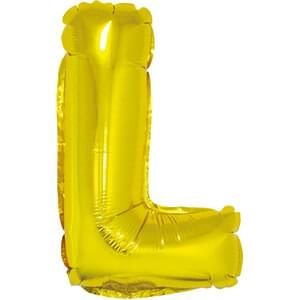 16&quot; Letter L Gold