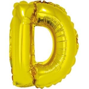 16&quot; Letter D Gold