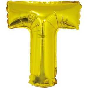16&quot; Letter T Gold