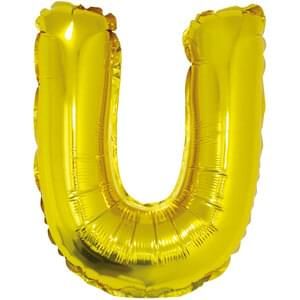 16&quot; Letter U Gold