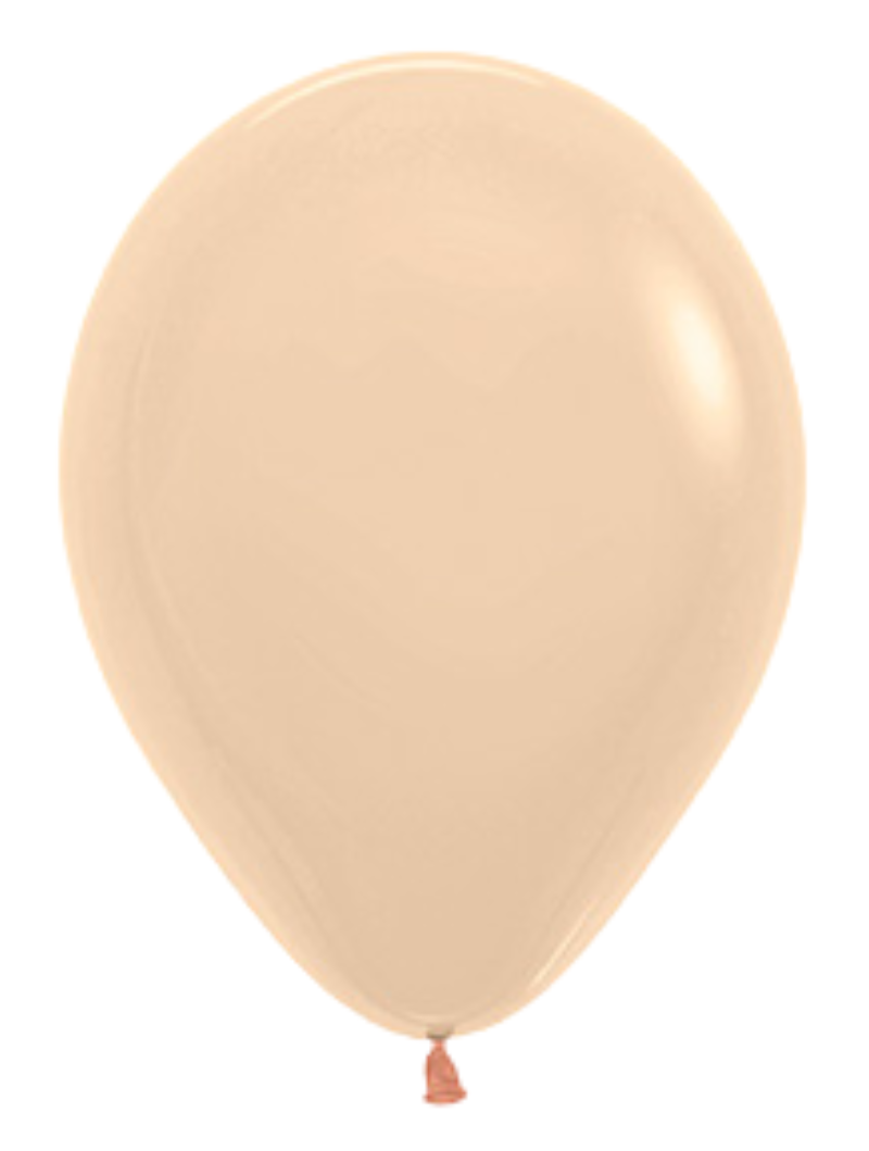 12&quot; Sempertex Pastel Matte Malibu Peach (50 Per Bag)