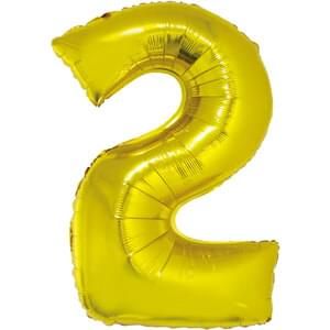 34&quot; Number 2 Gold