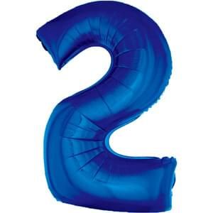 34&quot; Number 2 Blue