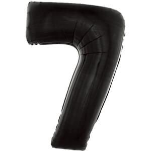 34&quot; Number 7 Black