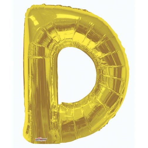 34&quot; Letter D Gold