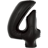 34&quot; Number 4 Black