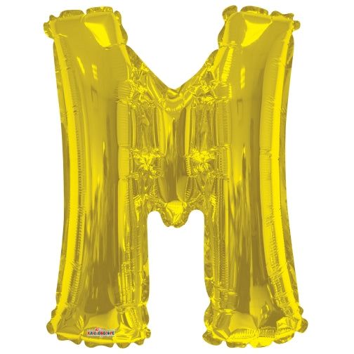 34&quot; Letter M Gold