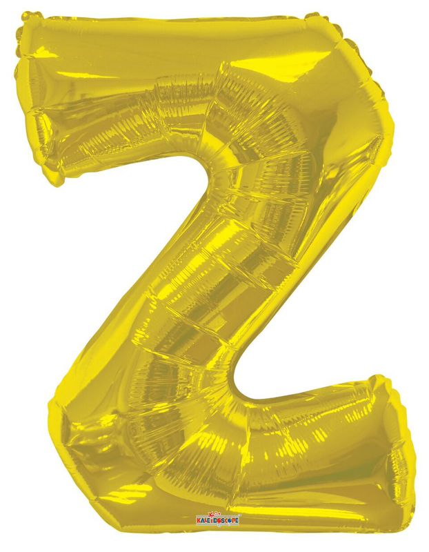 34&quot; Letter Z Gold