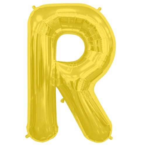 34&quot; Letter R Gold