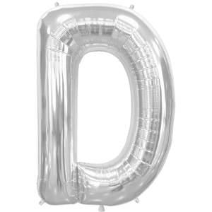 34&quot; Letter D Silver