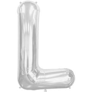 34&quot; Letter L Silver