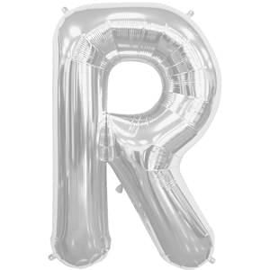 34&quot; Letter R Silver