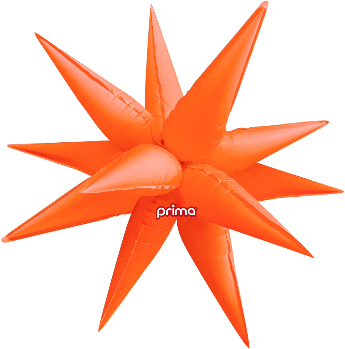 Prima 26&quot; Electric Orange Neon Starburst