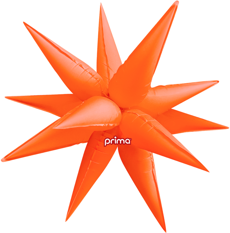 Prima 40&quot; Electric Orange Neon Starburst