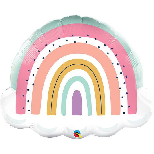 Qualatex 32&quot; Boho Colorful Rainbow
