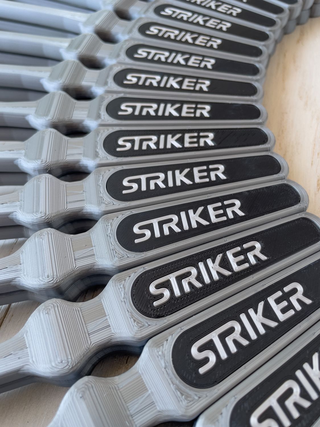 Metallic Silver Striker