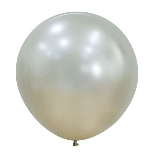 18&quot; Sempertex Silk Cream Pearl (6 Per Bag)