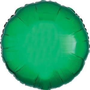 18&quot; Metallic Green Round Foil