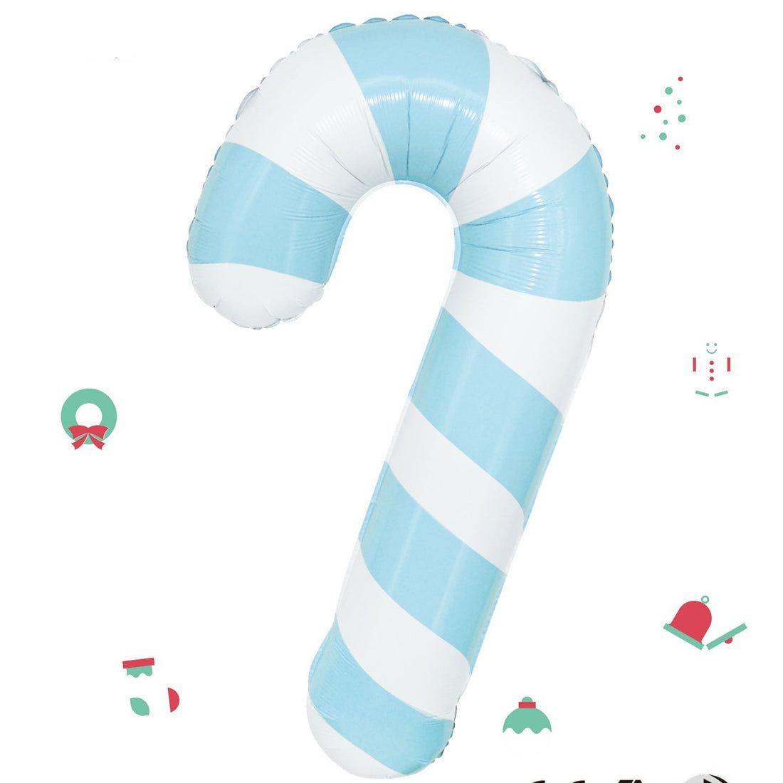 Light Blue Candy Cane 30&quot;