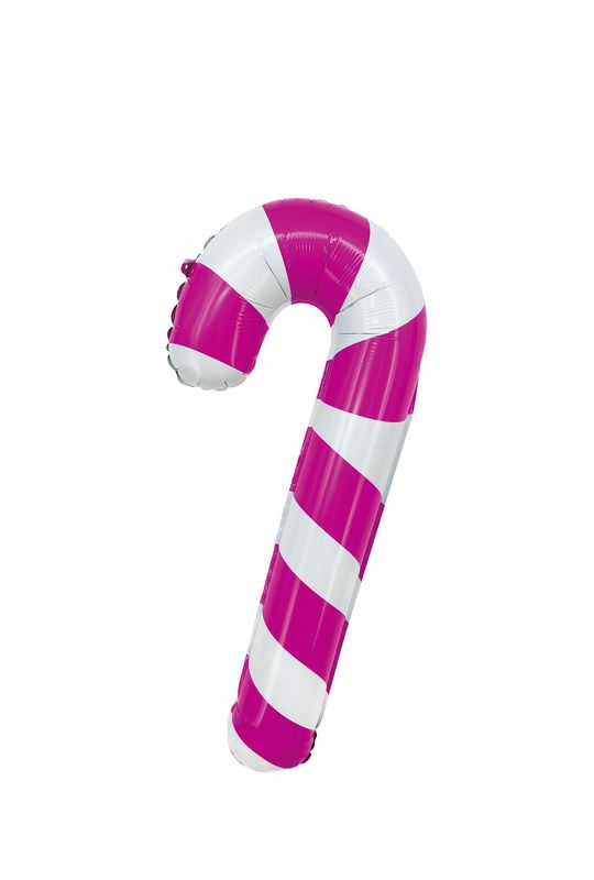 Fuchsia Hot Pink Candy Cane 16&quot; (5ct)