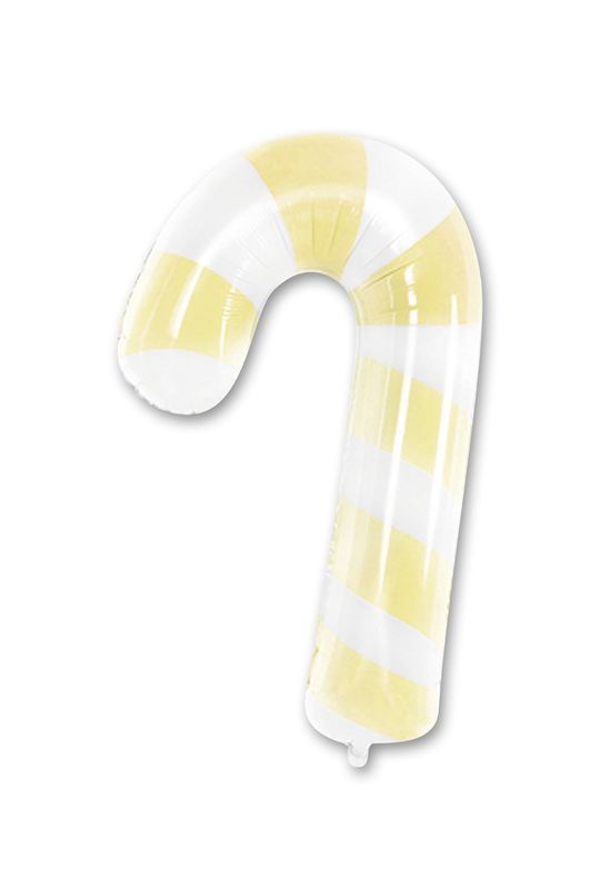 Matte Yellow Candy Cane 16&quot; (5ct)