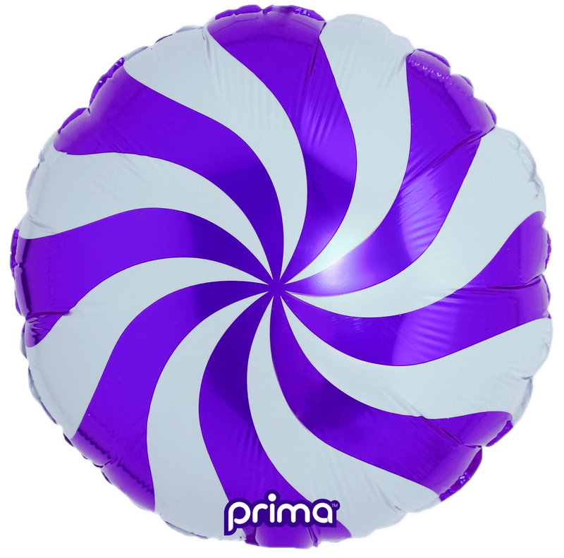 Prima 18&quot; Purple Candy Swirl