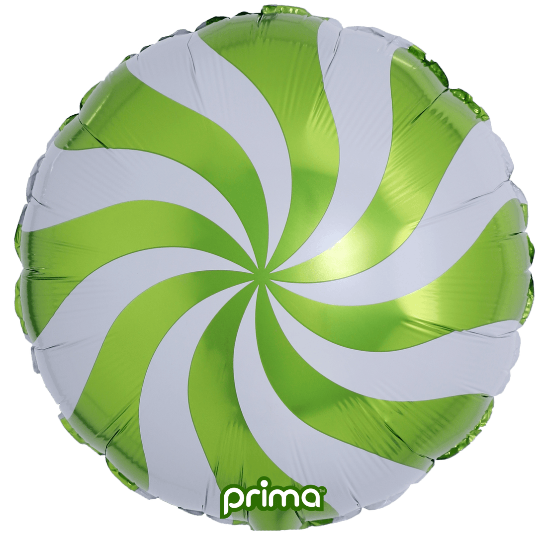 Prima 18&quot; Lime Green Candy Swirl