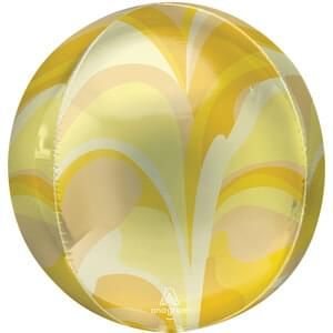 Gold Macro Marble Orbz