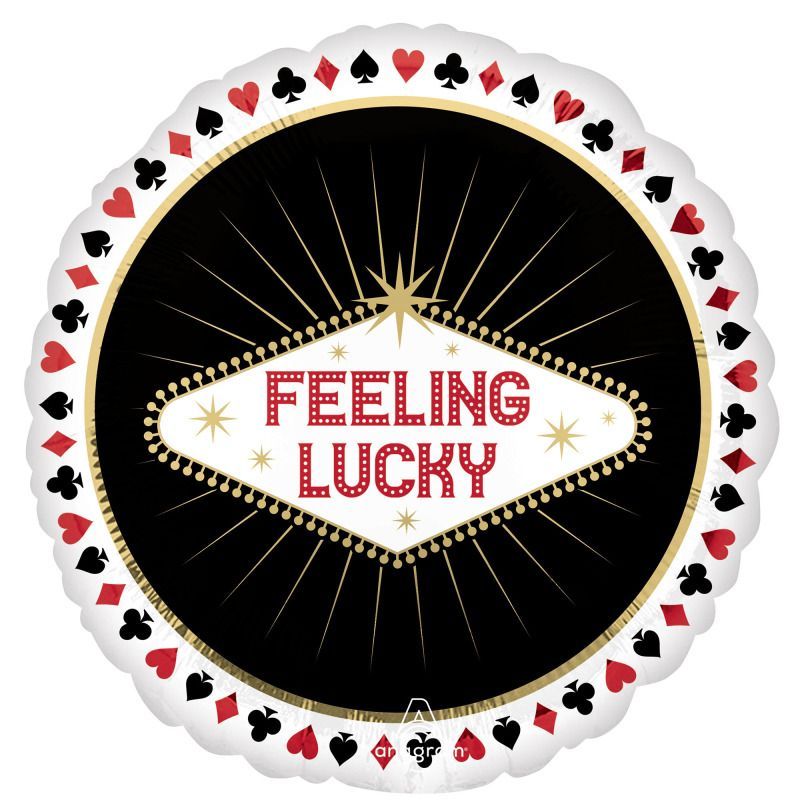 Anagram 18&quot; Feeling Lucky Casino