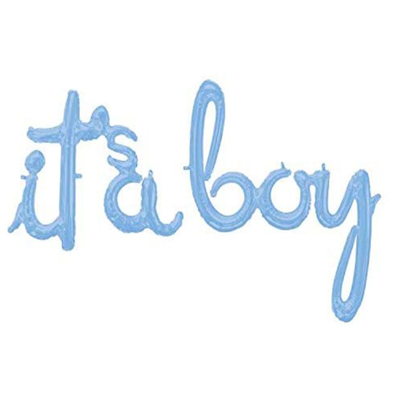 It&#39;s a Boy Blue Script 27&quot;